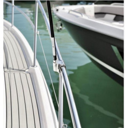 Support de mât pour balcon inox 316 | Yachting Littoral