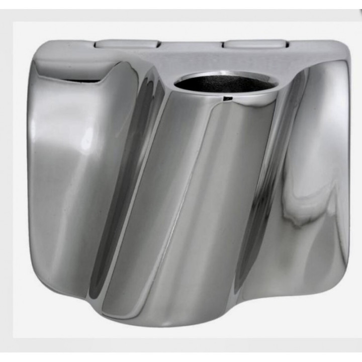 Support de mât pour balcon inox 316 | Yachting Littoral